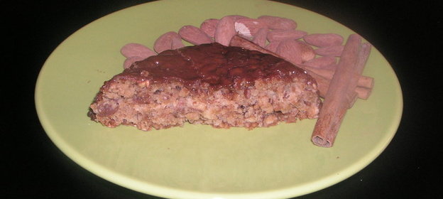 Пирог ореховый в шоколаде