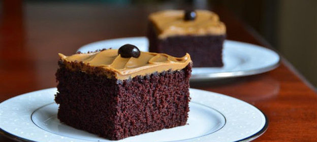Шоколадно-кофейный кекс