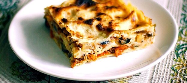 Запеченная овощная лазанья по‑средиземноморски