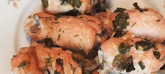 Кекс с куркумой