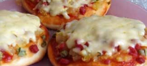 Мини-пиццы к кофе