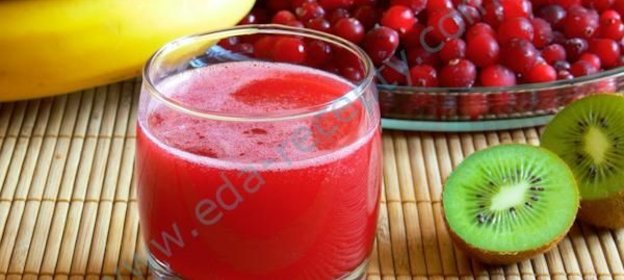 Морс из клюквы