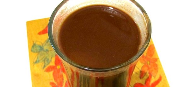 Кофе с шоколадом и корицей