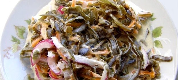 Салат из морской капусты