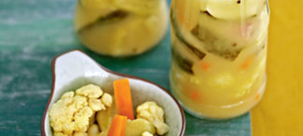 Пикалили, острые овощи к мясу