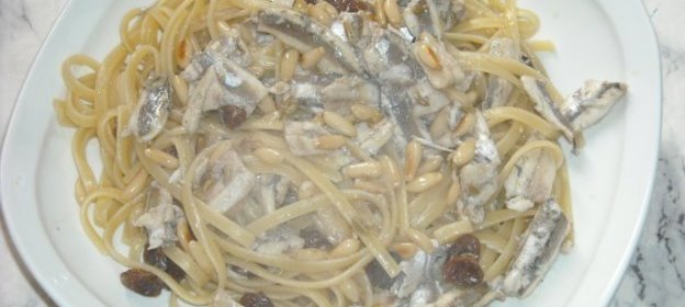 Pasta con aliciе Паста с анчоусами
