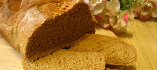 Пшенично-ржаной хлеб с цикорием и розмарином