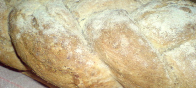 Хлеб с ...косичкой/ Pane rustico