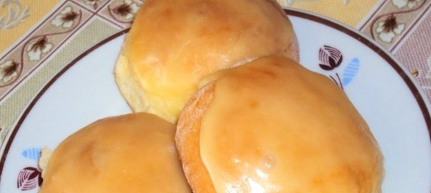 Булочки с джемом из дрожжевого теста