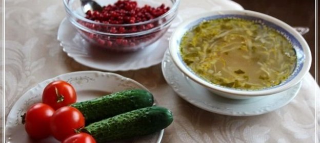 Щи постные ... с гречкой. Но из квашеной капусты