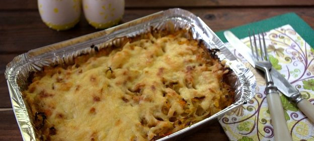 Капустная запеканка в духовке (диетическая)