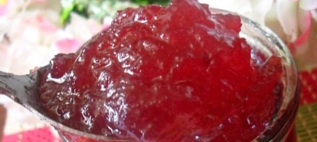 Желе из красной смородины