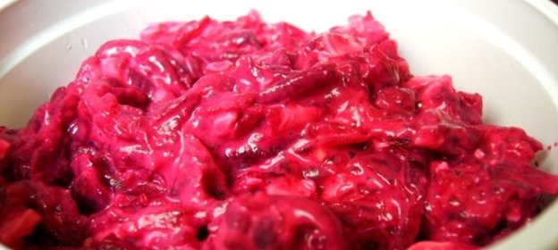 Салат из свеклы с сыром
