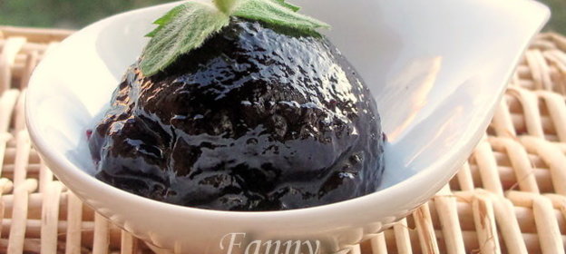 Желе из черной смородины