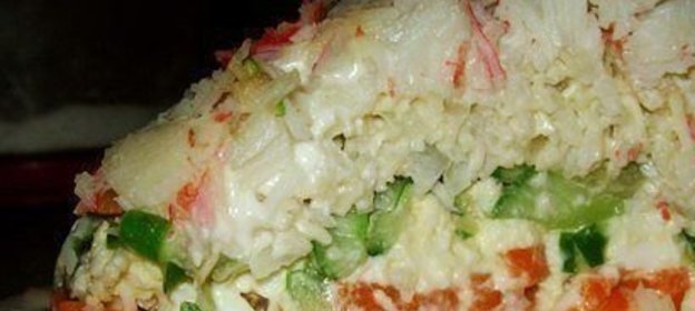 САЛАТ «МОРСКОЙ»