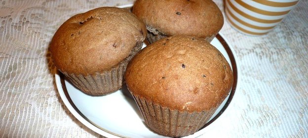 Постные кофейные кексы