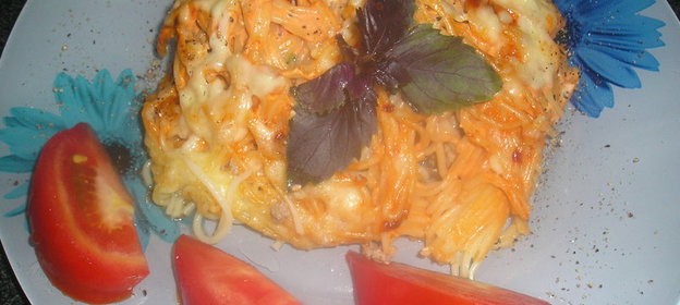 ЗАПЕКАНКА мясная с макаронами