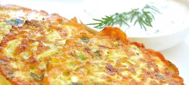 Оладьи из кабачков