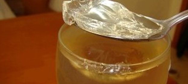 Желе из шампанского