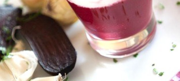 Свекольный капучино