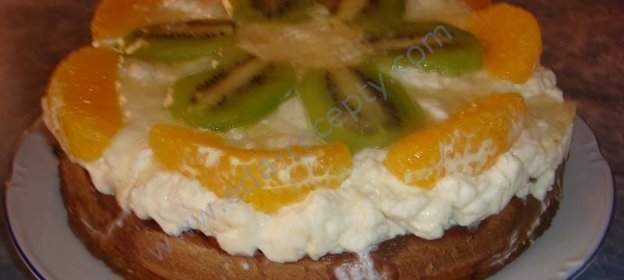 Фруктовый торт Фрукты в желе