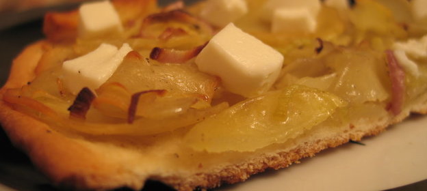 Картофельная пицца