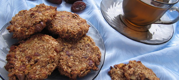 Печенье овсяное с финиками