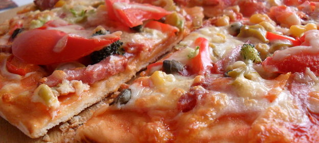 Пицца с каперсами