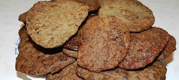 Оладьи из печени говяжьей