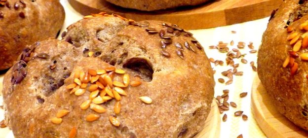 Булочки льняные