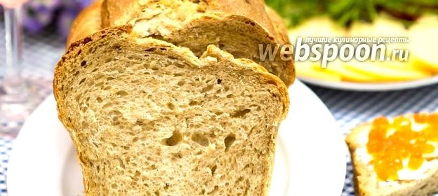 Деревенский хлеб с тмином
