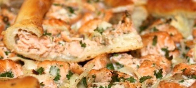 Рыбная пицца