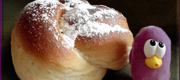 Японские булочки по методу заварки теста 65°-Цельсия (WATER-ROUX SWEET BUN DOUGH)