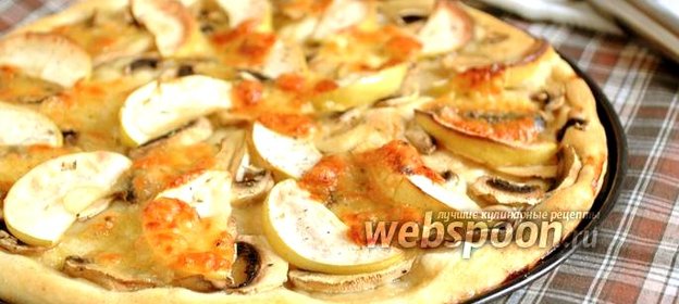 Пицца с шампиньонами