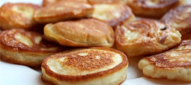 Оладьи на кефире и молоке