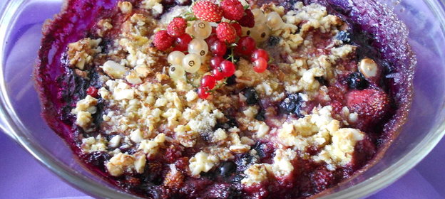 Ягодный десерт