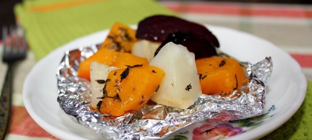 Запеченные овощи с прованскими травами