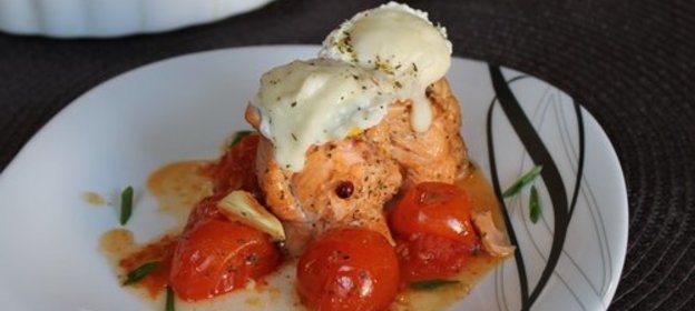 Форель по средиземноморски