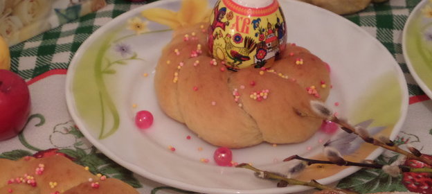 Итальянские пасхальные хлебушки-гнёздышки