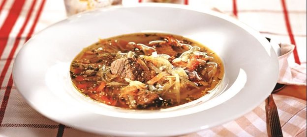 Щи по-польски с мясом