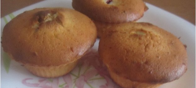 Творожные кексы с разными начинками