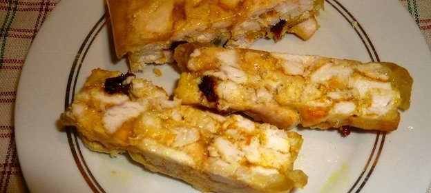 Куриная грудка в желе