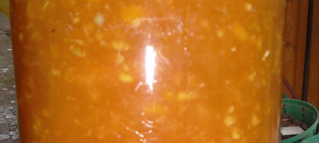 острый апельсиново-яблочный соус