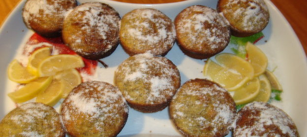 Лимонные маффины с маком