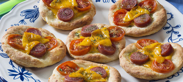 Мини-пицца домашняя