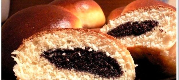 Булочки с маком
