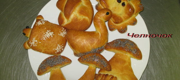 Фигурные булочки для детишек