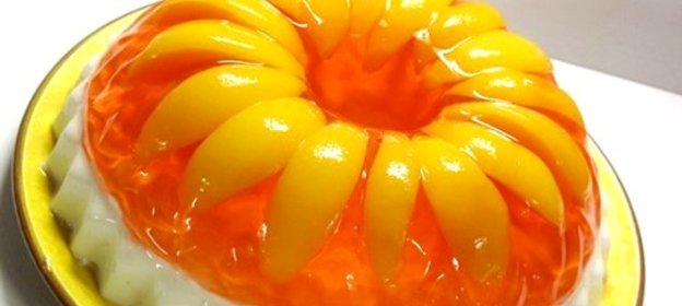 Желейный торт с фруктами