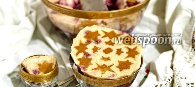 Молочно-вишнёвое желе