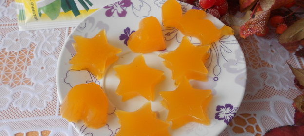 Тыквенные желейные конфеты